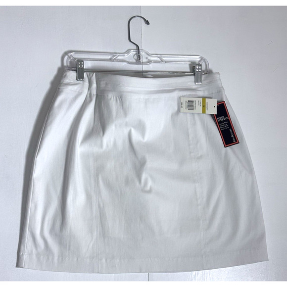 Kim Rogers Pants - Women's Skorts by Kim Rogers Skort White Size 14 NWT